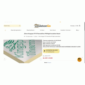 Online store of building materials